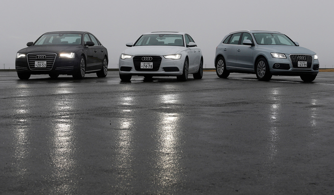 アウディのハイブリッド 3台に試乗｜Audi