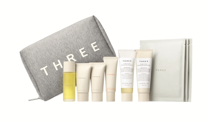 THREE | A Limited Edition Travel Kit from THREE