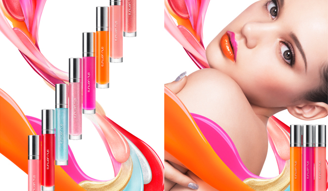 shu uemura | "Gloss Unlimited" with New Technology
