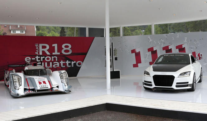 TT ウルトラ クワトロ コンセプトを、アンドレ・ロッテラーが試す ｜Audi