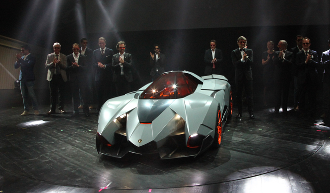 Lamborghini Unveils Egoista Concept Car