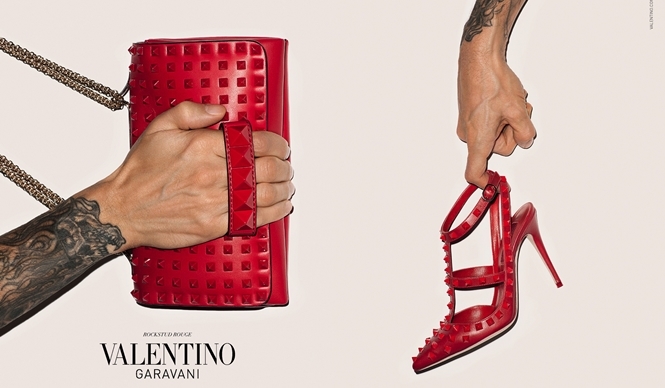 VALENTINO | Terry Richardson Shoots the First Accessory Advertising Campaign