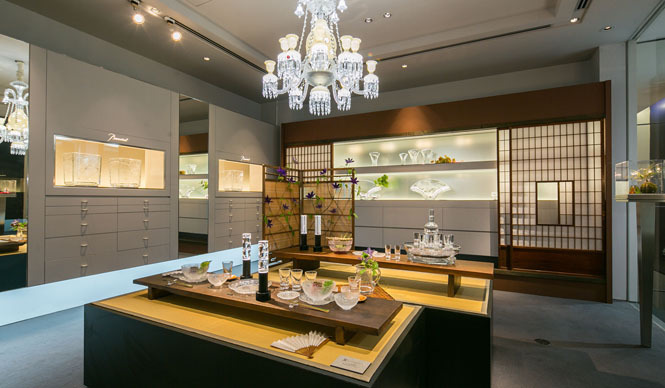 Baccarat｜バカラショップ 丸の内で「バカラと暮らす四季」開催中