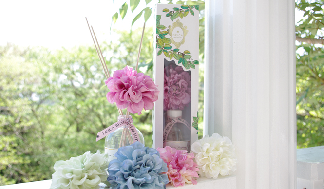 DEICA｜花々の甘くやさしい香りを部屋に届ける新コレクション誕生