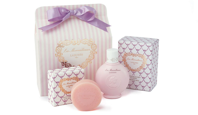 Les Merveilleuses LADUREE: A Limited-Edition Body Gift Set for a Loved One, with a Subtle, Lingering Scent