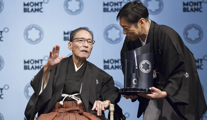 MONTBLANC｜今年の「モンブラン国際文化賞」は二代目 市川猿翁氏に