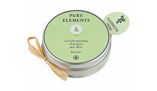 PURE ELEMENTS｜天然の植物オイル×お米のフェイス・スクラブ登場