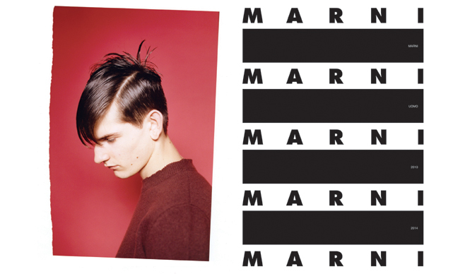 MARNI｜2013-14秋冬メンズコレクションのイメージブックを発売