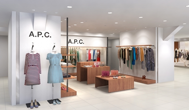 A.P.C. | New Women's Shop Opens at Matsuya Ginza