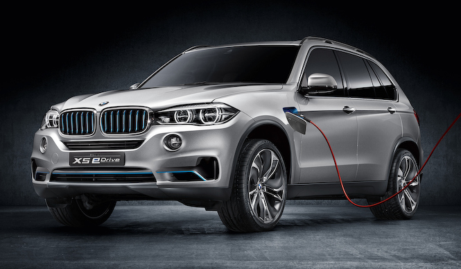 BMW Unveils Plug-in Hybrid Concept Based on the X5