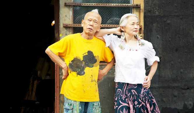 INTERVIEW｜アーティスト 篠原有司男、乃り子夫妻インタビュー