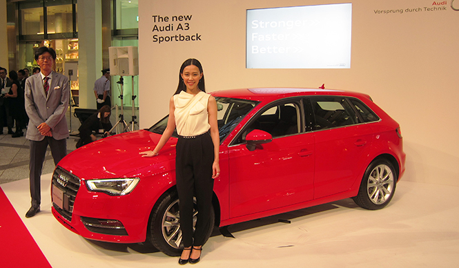 アウディ A3 スポーツバック 日本上陸｜Audi