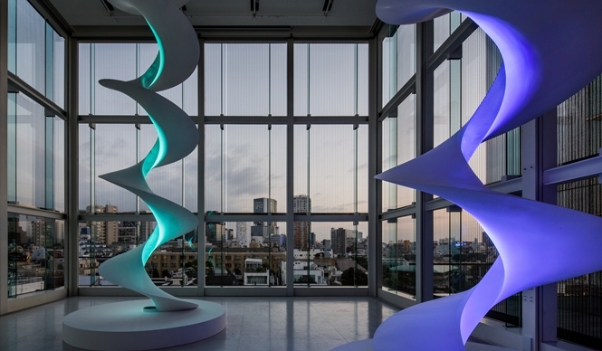 ART｜エスパス ルイ・ヴィトン東京で森万里子『Infinite Renew』展