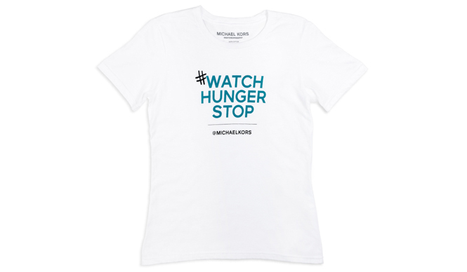 MICHAEL KORS｜10月16日（水） 「世界食糧デー」に特別Tシャツ配布