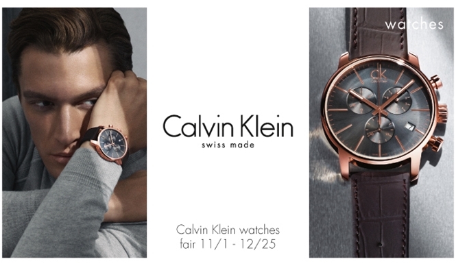 Calvin Klein watches｜新作が集結したフェア開催