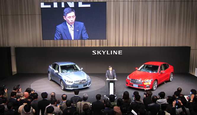 今度のスカイラインは“インフィニティ”｜Nissan