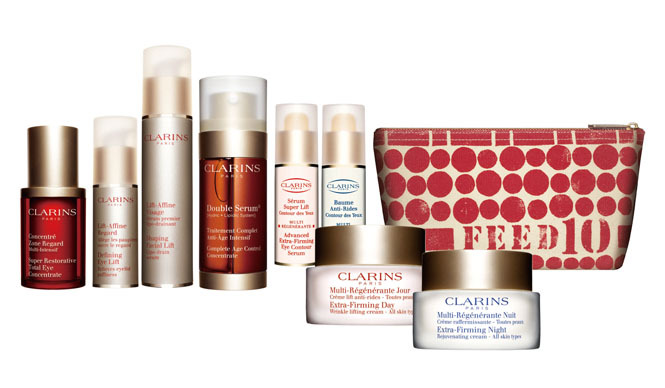 CLARINS｜エイジングケア製品購入で「FEEDオリジナルポーチ」プレゼント