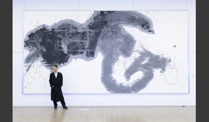 ART｜柿沼康ニ『書の道“ぱーっ”』展