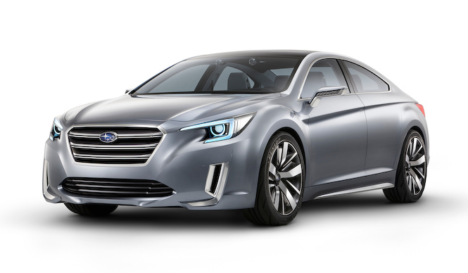 次期レガシィのデザインコンセプトがロサンゼルスに登場｜Subaru