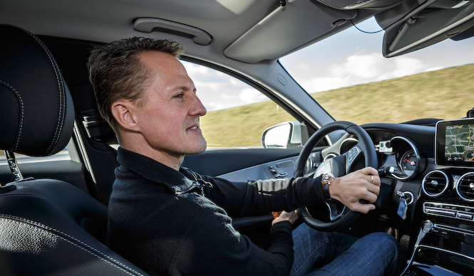 Schumacher Reports on the New C-Class | Mercedes-Benz