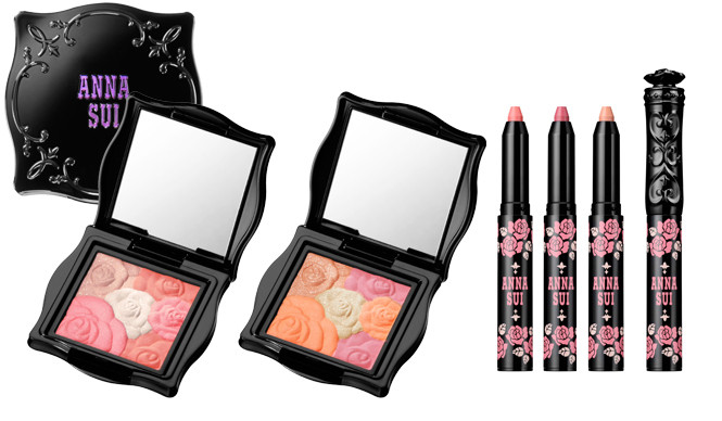 ANNA SUI | Soft, Blushing Spring Cheeks and Matte, Cute Lip Crayons