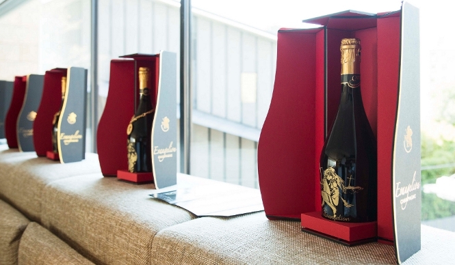 EAT | A Fusion of Prestigious Champagne and the World of Evangelion