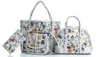 GUCCI｜「グッチ ニース」新作は鮮やかな「フローラ」プリント - Web