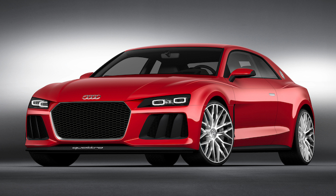最新技術のヘッドライトを得たスポーツクワトロ｜Audi