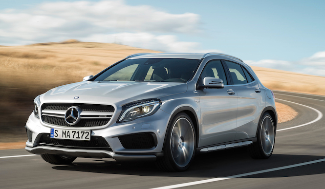 360psのコンパクトSUV「GLA 45 AMG」｜Mercedes-Benz