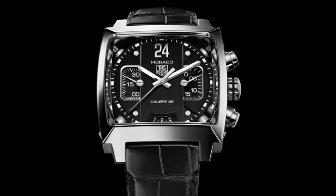 TAG Heuer | The Highly Anticipated Black Monaco Model with Shock-Resistant System