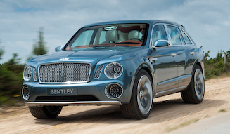 ベントレーのSUV、その片鱗を見せる｜Bentley
