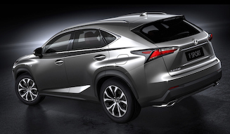 Lexus's Compact SUV, the NX, Debuts in Beijing