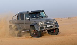 6輪駆動のG 63 AMGを日本で限定販売｜Mercedes-Benz