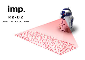 REALFLEET｜スター・ウォーズのR2-D2が投影してくれるキーボード