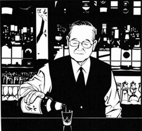 ART｜成田一徹 切り絵展『銀座のBAR』サンモトヤマで開催 - Web