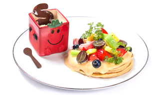 EAT | A limited-time collaboration cafe, "MR. MEN LITTLE MISS," opens in Harajuku.