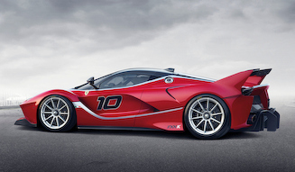 サーキット専用モデルFXX Kを公開｜Ferrari