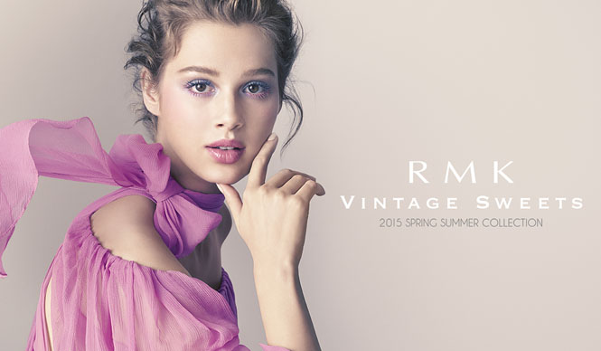 アールエムケー 2015年春夏コレクション「VINTAGE SWEETS」｜RMK