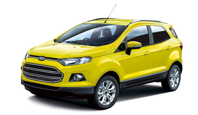 鮮やかなイエローを纏うエコスポーツの特別仕様車｜Ford