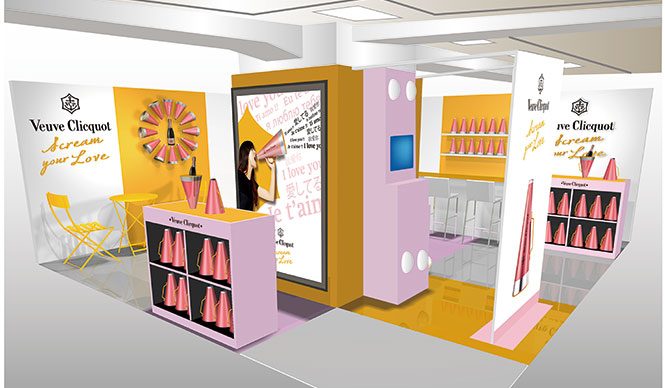 EAT｜The Veuve Clicquot Scream Your Love Bar Opens for a Limited Time