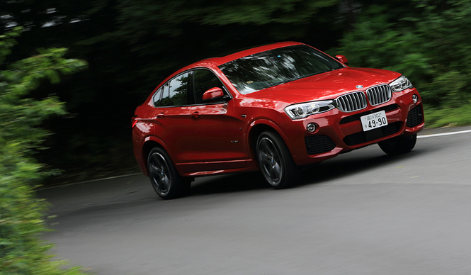 スポーツ性と軽快さをまとった新世代SUV、BMW X4に試乗｜BMW
