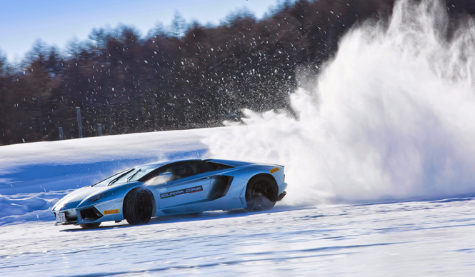 ランボルギーニによる雪氷上のドライビングトレーニング （後編）｜Lamborghini