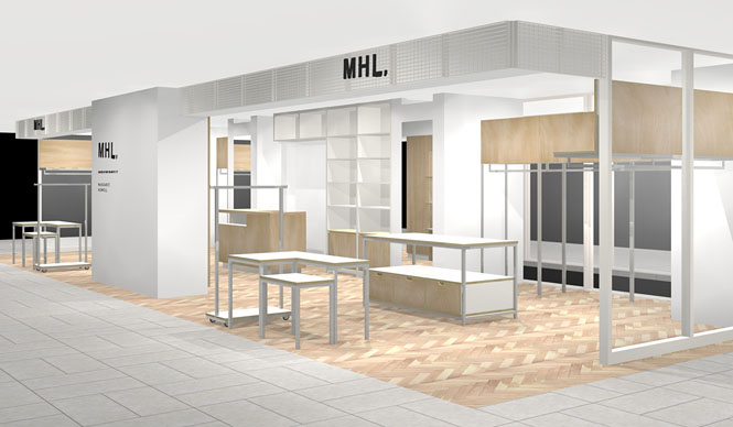 有楽町ルミネと舞浜イクスピアリに「MHL.」のショップが誕生｜MARGARET HOWELL