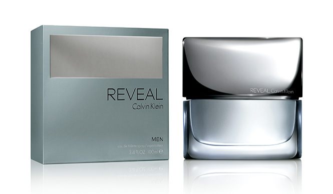 Calvin Klein introduces "Reveal Men," featuring a stimulating top note of candied ginger