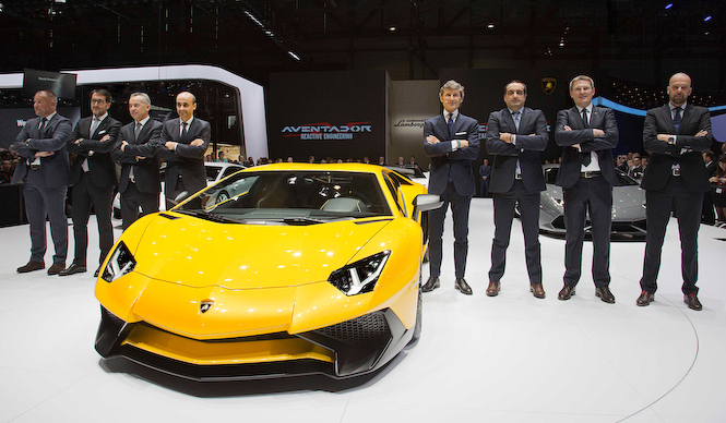 From the Geneva Motor Show Floor: Lamborghini | Lamborghini