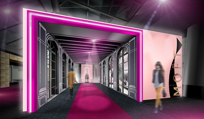 EAT: Moët Rosé Lounge Opens in Roppongi for 7 Days Only