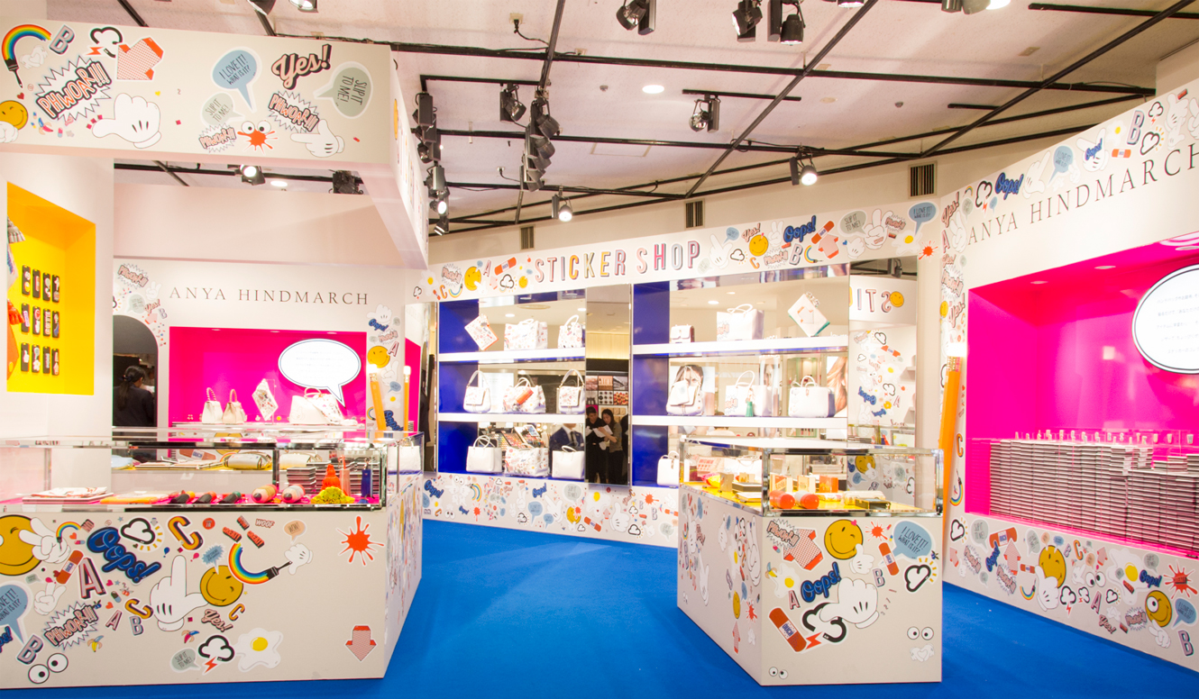 Anya Hindmarch Hosts Sticker-Exclusive Pop-Up Store