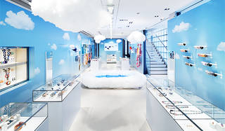 スマフォを使った体験型イベント「エルメスの空中散歩」が開催中