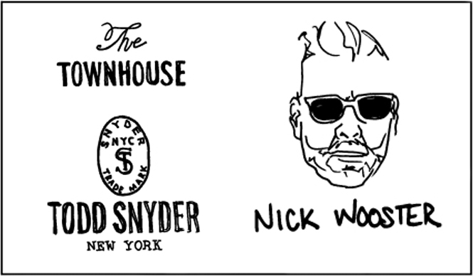 Nick Wooster Event Held at "Todd Snyder Townhouse" | TODD SNYDER