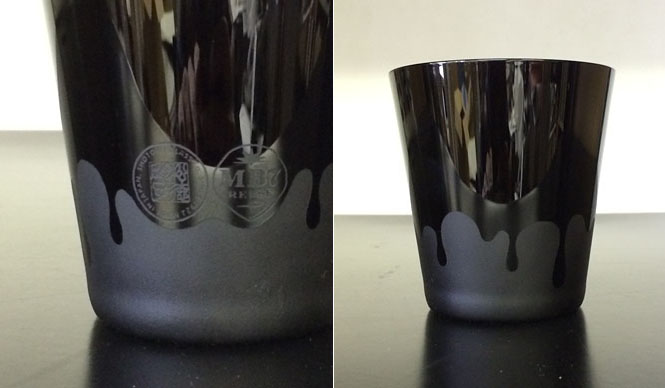 STITCH JAPAN Presents BLACK ROCK GLASS by Shotoku Glass x MADE BY SEVEN -REUSE-